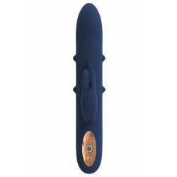 Wibrator z ruchomymi kuleczkami masażerem 23cm sex